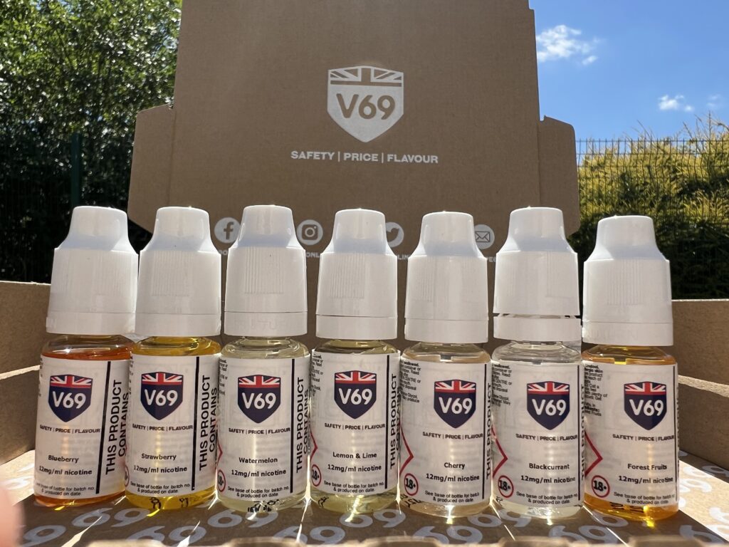 Vape69 e-liquid Bottles