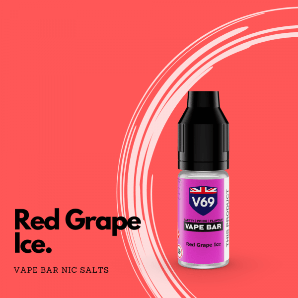 Red Grape Ice Vape Bar Nic Salts