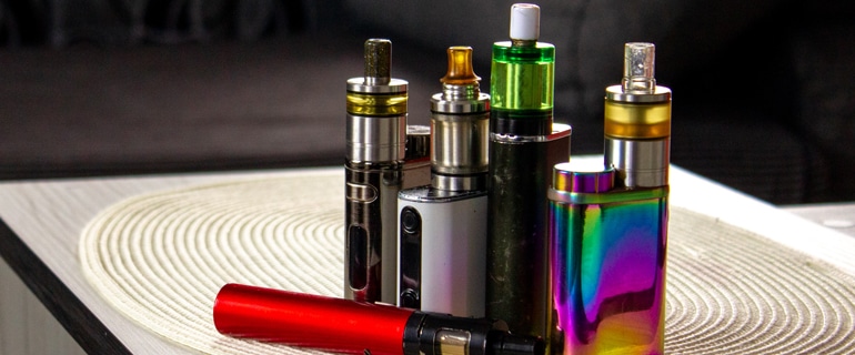 group of vapes
