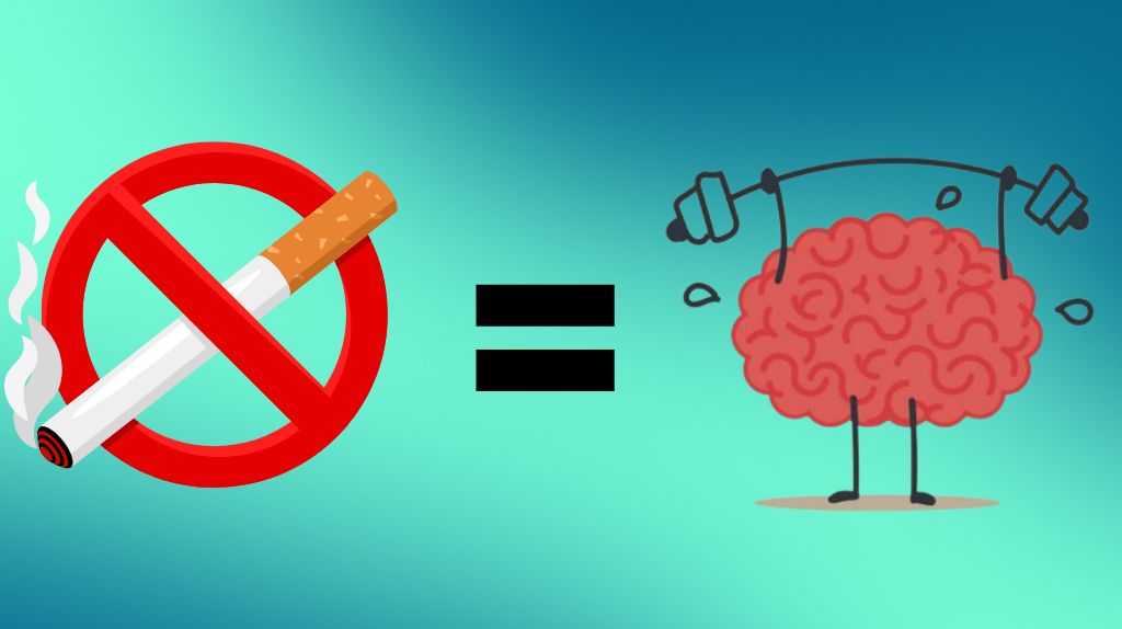 smoking improving mental health