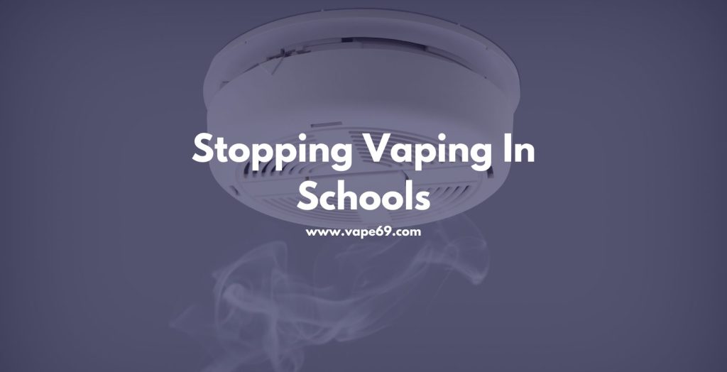 stopping vaping in schools